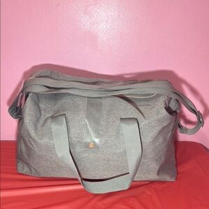 Azzaro Gray Travel Duffel Bag